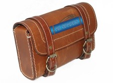 Borsa Per Attrezzi In Vera Pelle Con Logo Indiano Per Moto Indian Chief