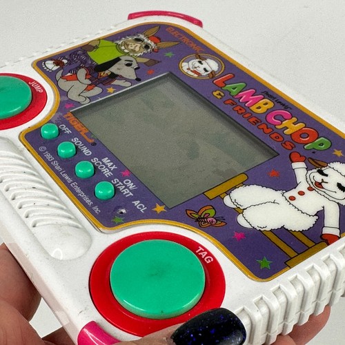 Lamp Chop Tiger Handheld Game Electronic LCD | 1990 | Tested and Working - Picture 4 of 8