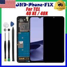 6.56'' LCD Touch Screen Digitizer Display +Frame For TCL 40 XE T609C / 40X T609M
