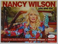 Nancy Wilson Heart JSA Signed Autograph CD Card You and Me CD Nancy Wilson Heart JSA Signed Autograph CD Card You and Me CD