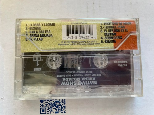 Arena Mojada - Nativo Show (Cassette, 1997) NEW SEALED Mexican Spanish EMI LATIN - Picture 5 of 7