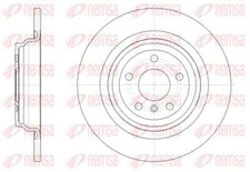 REMSA 2x Bremsscheibe hinten Ø325mm voll für Mercedes GLE W166 C292 166