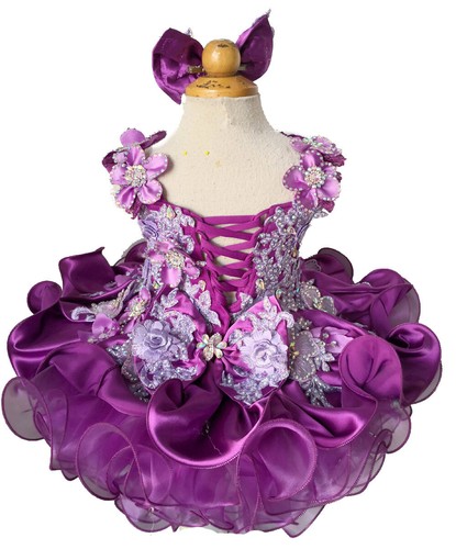 Jenniferwu Baby Girl Dress Lace Pageant Party Wedding Tull Dress 6T - Picture 4 of 5