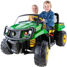 NEW Peg Perego John Deere Gator XUV 12-volt Battery-Powered Ride-On Vehicle Kid