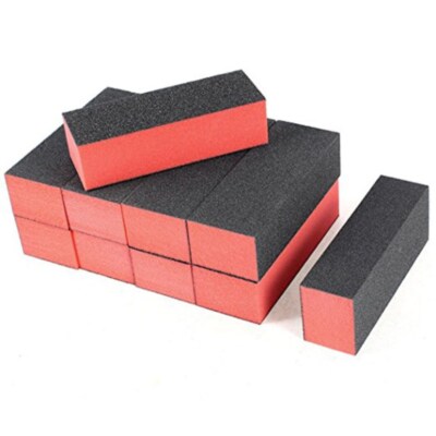 Sponge Nail Polisher 4 Way Buffer Buffing Block Manicure File Polishing Tool