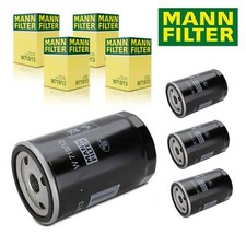 4X MANN FILTER W719/13 ÖLFILTER FÜR MERCEDES-BENZ 190 W201 124 W124 C124 S124
