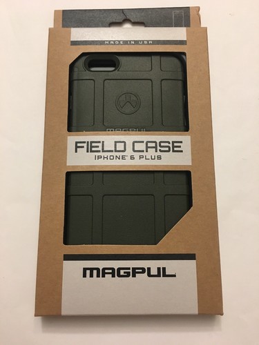 Magpul Field Case For Apple iPhone 6+, Semi Rigid, Olive Drab Green, USA Made - Picture 1 of 5