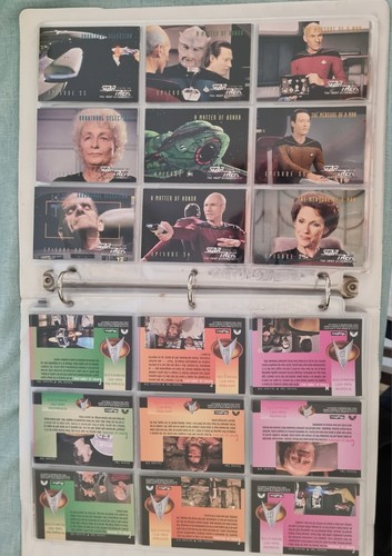 Star Trek Next Generation Trading Cards Season 2 1-204 + Other Cards Inc Voyager - Picture 18 of 24