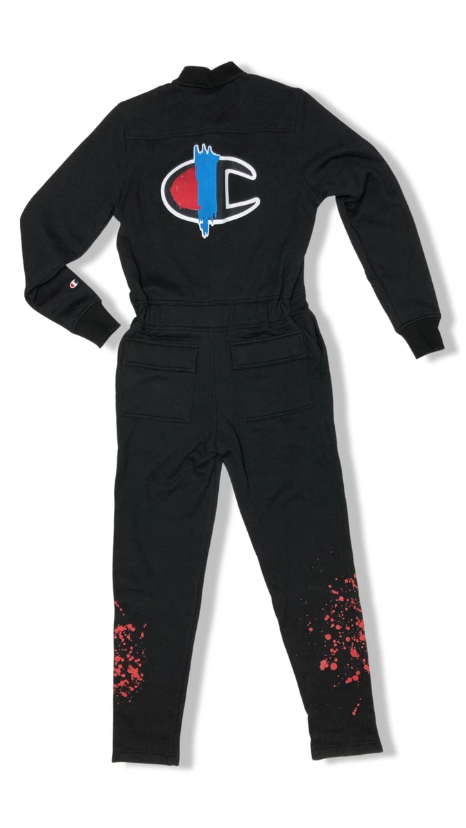 Champion jumpsuit black sales