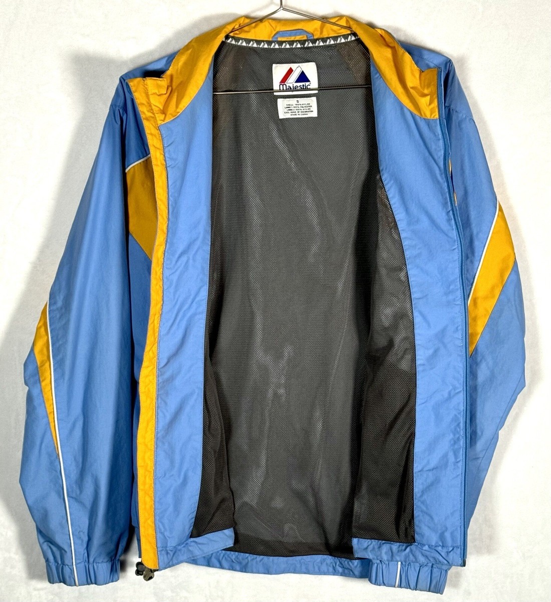 Milwaukee Brewers Full Zip Jacket Coat Logo - Men's Small