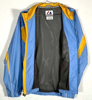 Milwaukee Brewers Full Zip Jacket Coat Logo - Men's Small