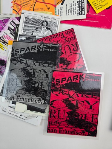 Large Lot Cycling Bicycle Shops Ephemera Maps Flyers Business Cards Invitations - Picture 5 of 10
