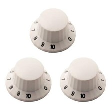 PRS Silver Sky Knob Set (3) White