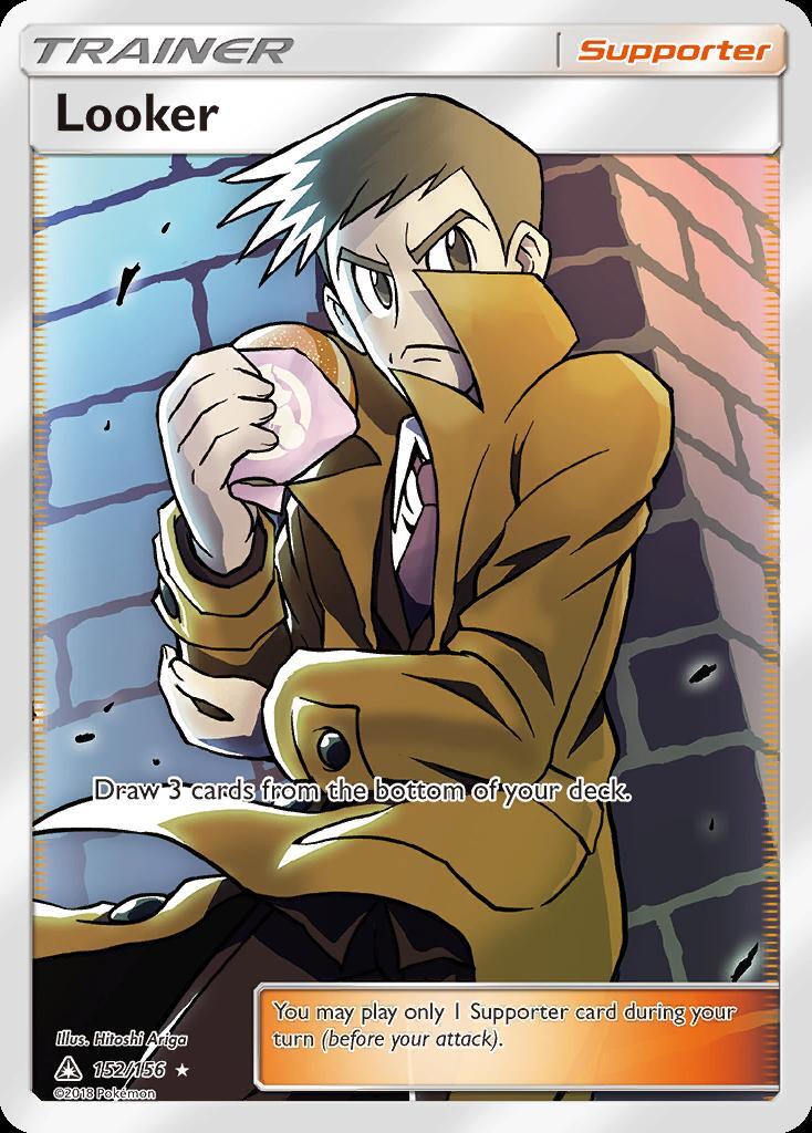 Pokemon Looker (152/189) Ultra Prism LP HOLO