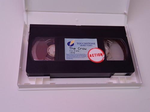 The Crow - Die Krähe 1994 Uncut VHS German PAL Video Großbox Brandon Lee - Bild 5 von 5