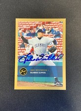2000 Just Gold 2K #296 JAKE WESTBROOK Signed RC Auto World Series Champion 2011