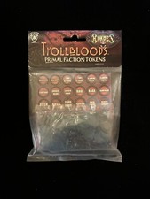 Warmachine Hordes Trollbloods Primal Faction Tokens Lot C