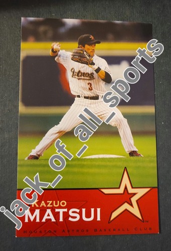 Various Houston Astros Team Issued Baseball Player Card Photo Poster Unsigned #2 - Picture 27 of 65