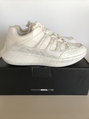 Fashion Nova Womens Meghan Sneakers Size US 11 - Picture 2 of 8