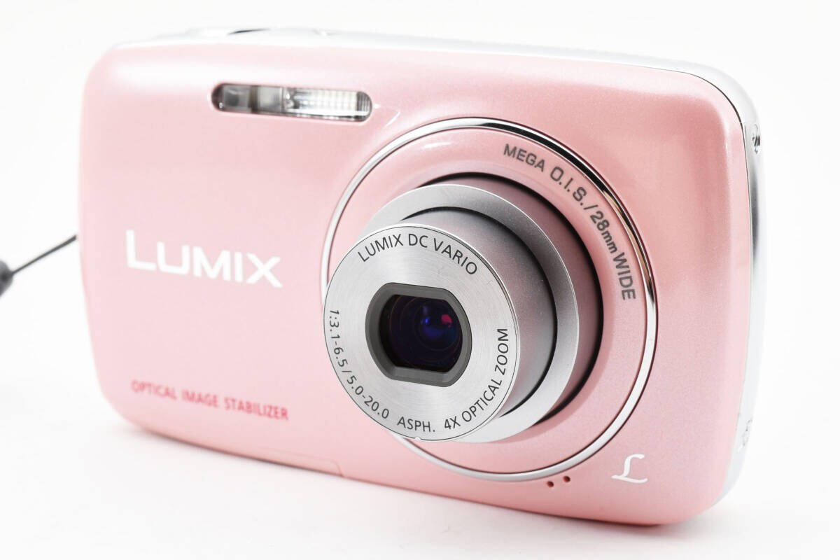 Panasonic Lumix DMC-S1 PINK【動作品・転送特典無料有】 Camera Dmc Pink Dmc S1 Panasonic ✨大人気✨】Panasonic LUMIX DMC