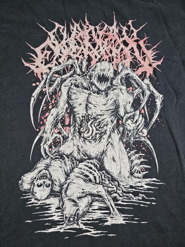 Slamming Brutality Death Metal Band Tee T-Shirt Gildan Mens Size M Medium - Picture 2 of 9