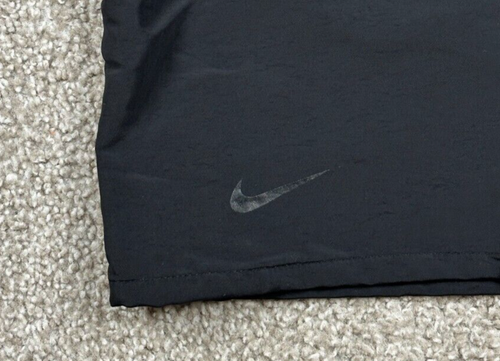 Vintage Nike Windbreaker Pants Womens XL Black Wide Leg Baggy Y2K Vented 33x31 - Picture 13 of 14
