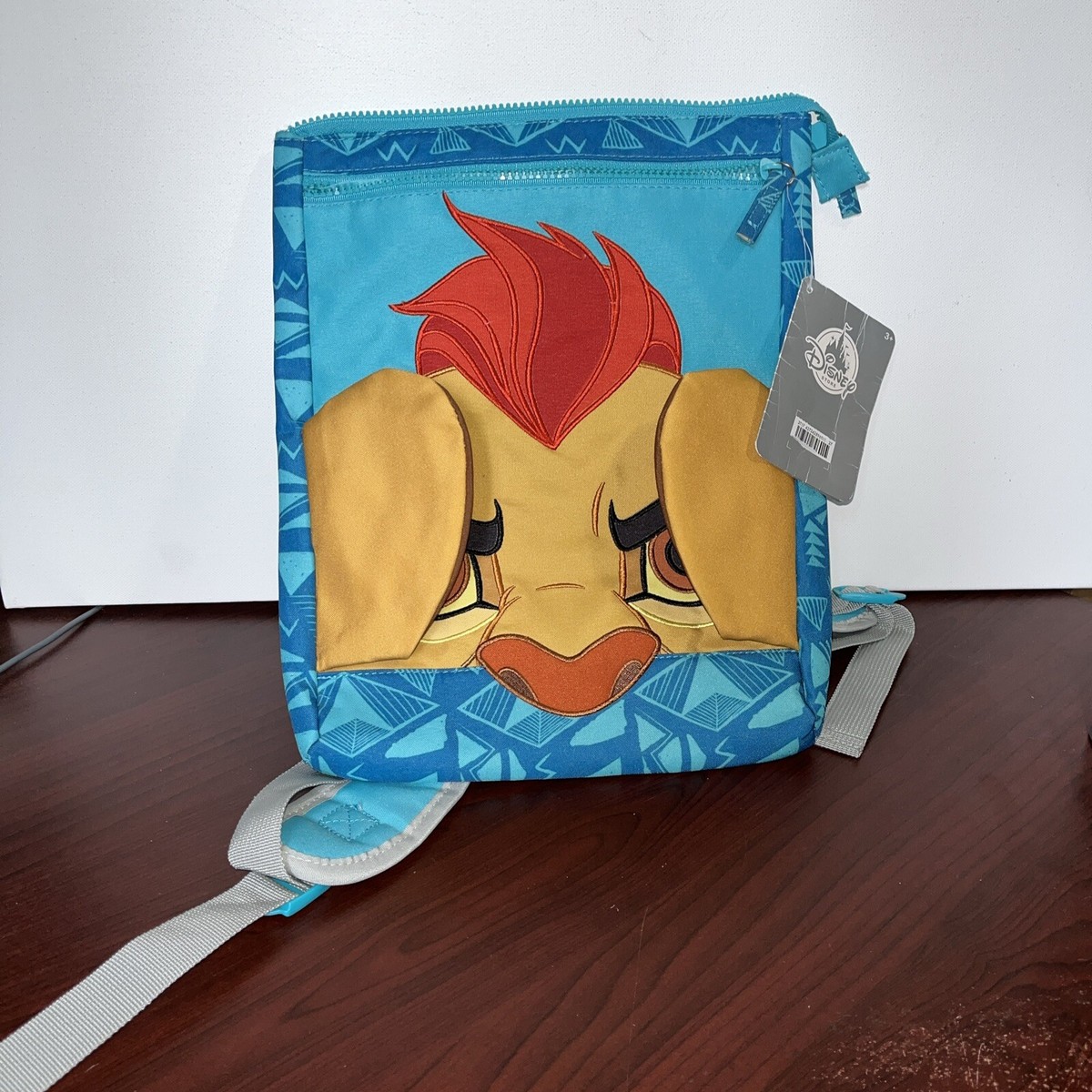 The Lion King Guard Backpack Kion Disney Store Swim Beach School Bag Zipper NWT