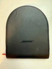 Black Bose Shell Protective Case for Headphones CASE ONLY Red Zip Around