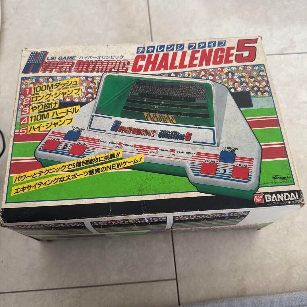 BANDAI Hyper Olympics Challenge 5 LSI Game w Box | eBay BANDAI Hyper Olympics Challenge 5 LSI Game w Box | eBay