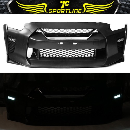 Fits 09-22 Nissan R35 GTR Upgrade 09-16 to New 2022 Look Front Bumper ...