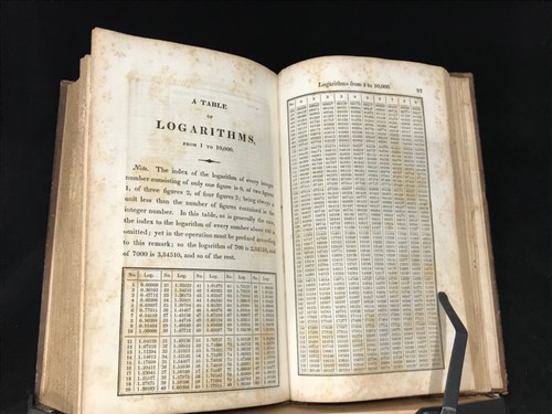 1838 Grummere’s Surveying Mathematical Tables - Picture 7 of 12