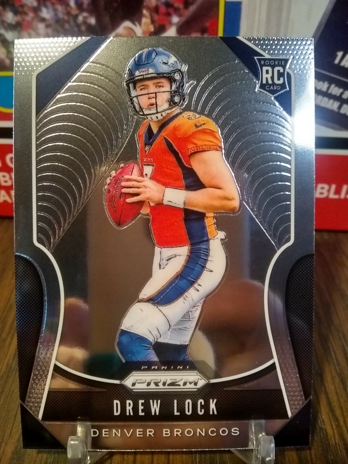 2019 Panini Prizm Football Drew Lock RC #304 Denver Broncos⚡ Free Shipping 🎆