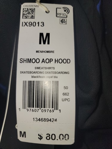 NEW MENS ADIDAS ORIGINALS SHMOO TREFOIL HOODIE ~SIZE MEDIUM #IX9013 - Picture 6 of 7