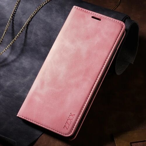 Magnetic Flip Wallet Leather Case For All Samsung Galaxy Models with Card Slots - Picture 8 of 11