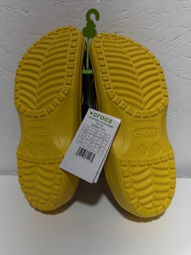 New! Crocs University of Michigan Classic Clogs UNISEX Men 9 Women 11 NWT - Picture 5 of 8