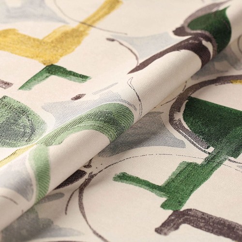 VOGOL Blackout Curtains for Bedroom, Green Geometric Circles Print Curtains 8... - Picture 7 of 7