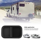 RV Push Pull Window Rounded Corner Waterproof Sealed UV Proof Smooth Polished
