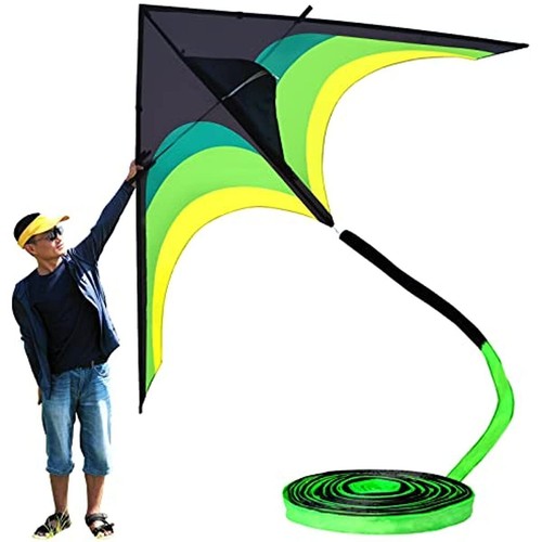 9.2FT wide huge Kite for Kids & Adults with 100FT Tail and 328FT String easy fly - Picture 1 of 10