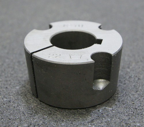 6x Taper-Spannbuchse Taper Bush Type 1210 - 22 Bohrungs-Ø d=22mm Länge L=25,4mm - Bild 3 von 8