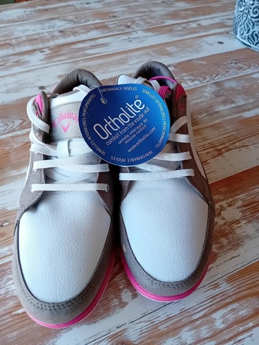 Callaway Ladies Golf Shoes New Size 5 - Picture 3 of 4