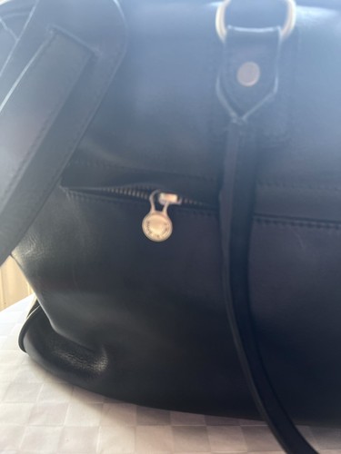 Bolso de Lona Persaman New York Weekender Negro Italiano Extra Grande $1000 - Imagen 12 de 12
