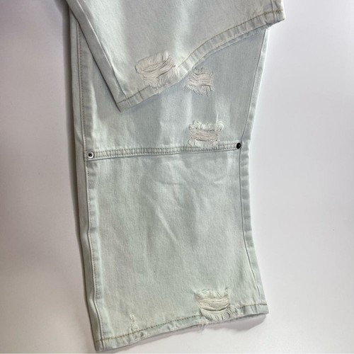 One Teaspoon Jackson Utility Mid Waist Wide Leg Denim Jeans Le Surf 31 NEW - Picture 8 of 14