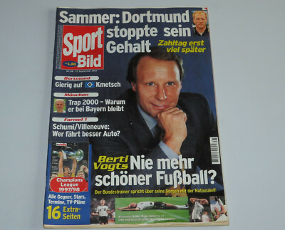 Sport Bild Nr. 38  17.09.1997   Sammer    Berti Vogts
