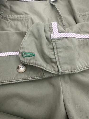 Tommy Hilfiger Capri Pants Womens Size 20 Olive Austin Fit Khaki 24.5” Inseam - Picture 6 of 16