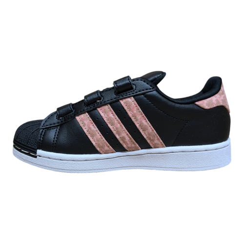 Adidas Youth Superstar Comfort Closure - Black/Gold Metallic - US Sizes - ID7264 - Picture 2 of 5