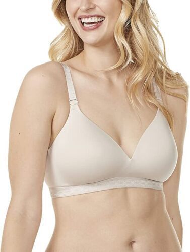 Olga Butterscotch Cloud 9 Wirefree Convertible Bra 44DD GM5461A New