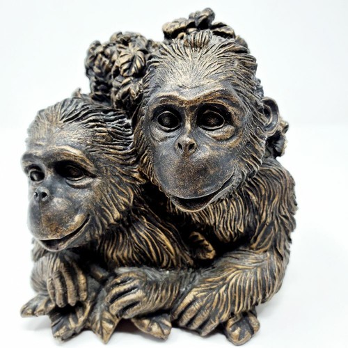 Mono Gorila Chimpancé Naturaleza Hogar Decorativo Estante Naturaleza Sujetalibros - Imagen 3 de 6