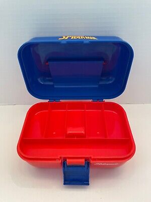 Shakespeare SpiderMan Play / Fishing Tackle Box w Removable Tray