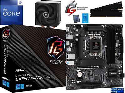 PC Aufrüstkit Bundle Intel Core i9-13900KF bis 64GB DDR4 mit ASRock B760M Gaming