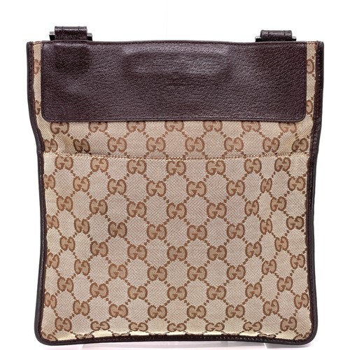 GUCCI GG Canvas Leather 27639 Shoulder Cross Body Messenger Bag Beige Brown | eBay GUCCI GG Canvas Leather 27639 Shoulder Cross Body Messenger Bag Beige Brown | eBay